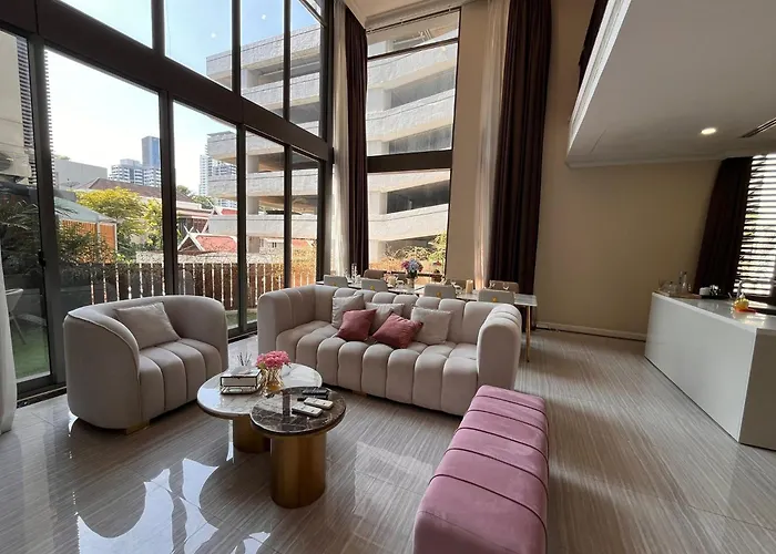 Villa Luxury 4br - 8 Mins To Thonglor Bts *